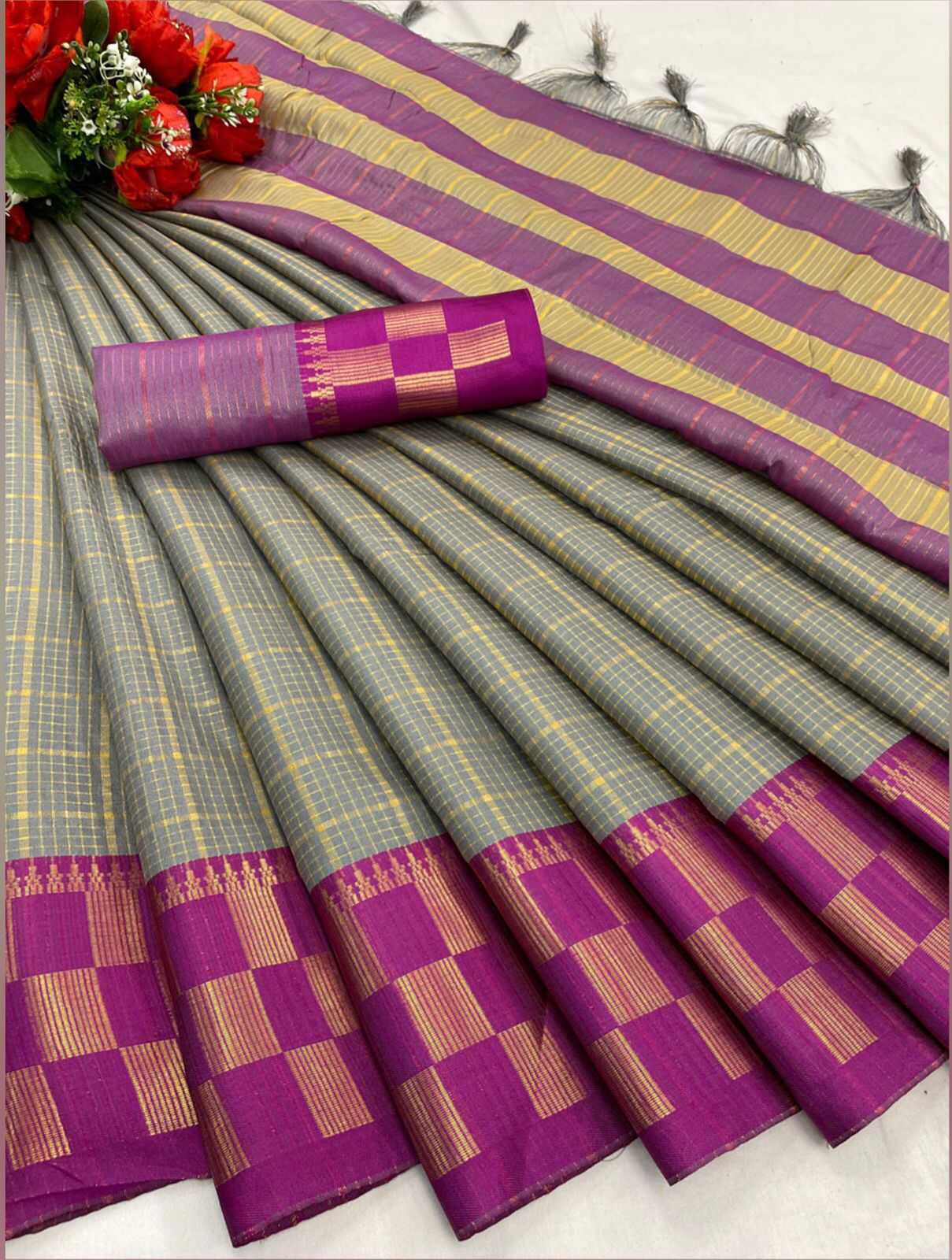 YNF SILK COTTON NFA COVID BOX WHOLESALE SAREES MANUFACTURER